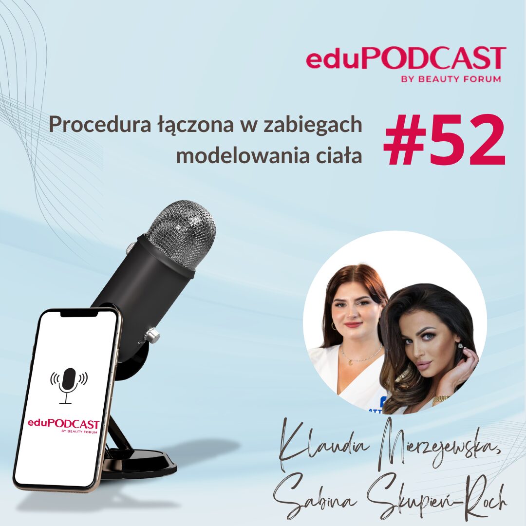 Grafika przedstawiająca Klaudia Mierzejewska oraz Sabina Skupień-Roch w podcascie
