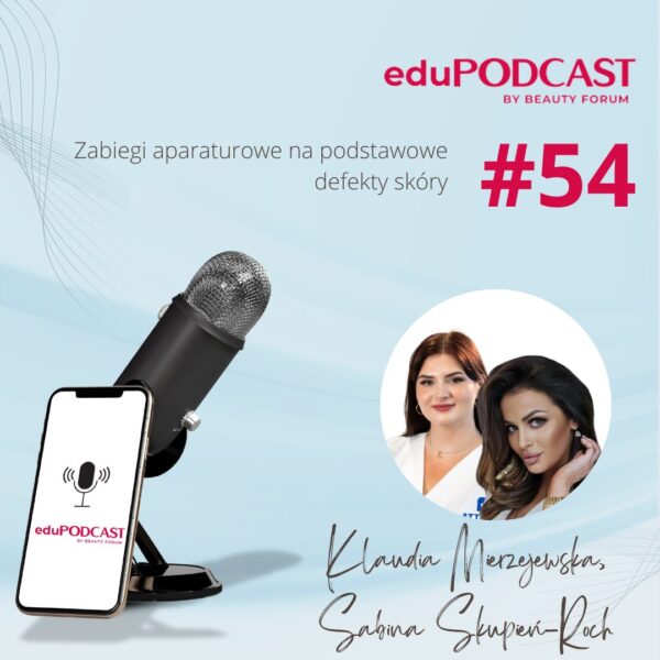 Grafika przedstawia Zaproszenie do wysłuchania podcastu. Autorki: Klaudia Mierzejewska, Sabina Skupień-Roch