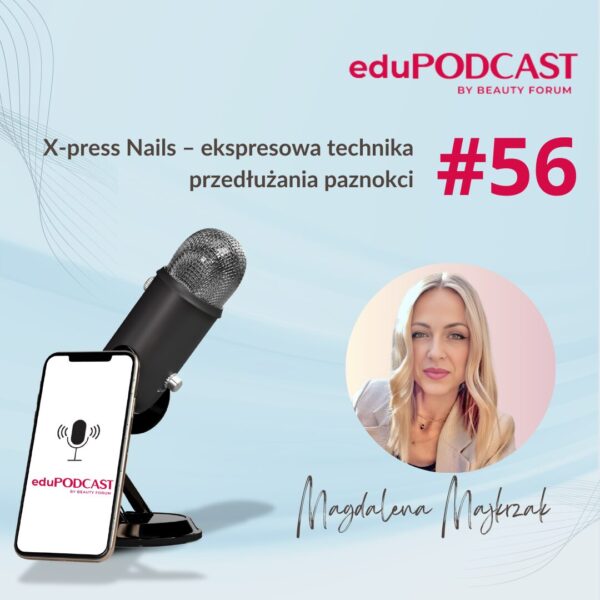 Grafika promująca podcast Magdaleny Majkrzak