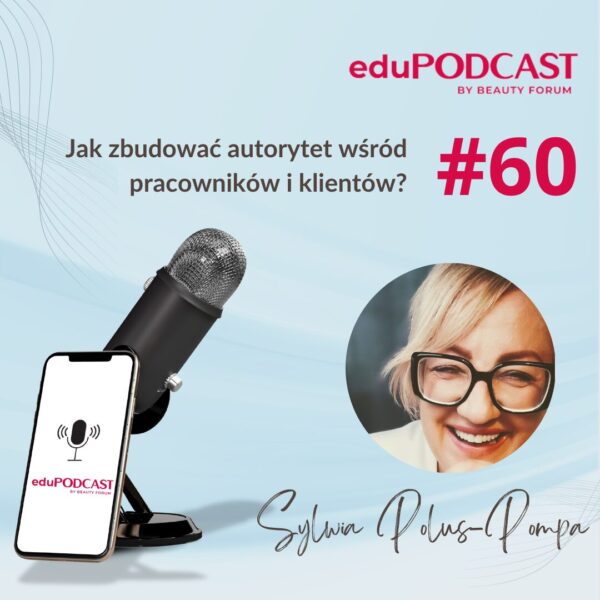 Grafika reklamująca podcast beauty forum