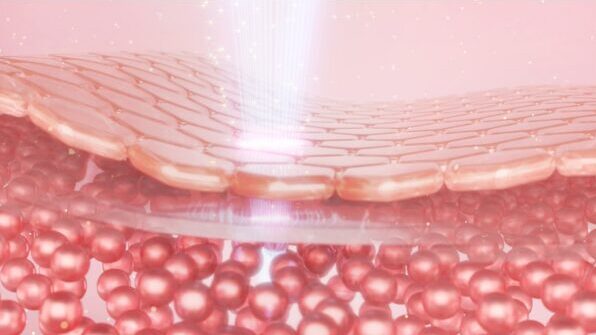 Powiększenie tkanek na grafice