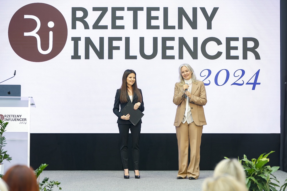 Uczestnicy gali Źródło: Organizator Rzetelny Influencer 2024