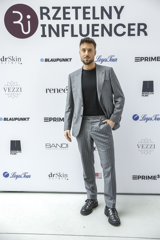 Uczestnicy gali Źródło: Organizator Rzetelny Influencer 2024