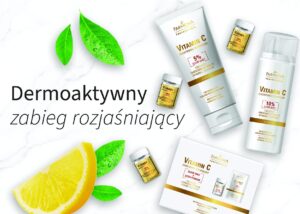 Na grafice widoczne są produkty marki farmona