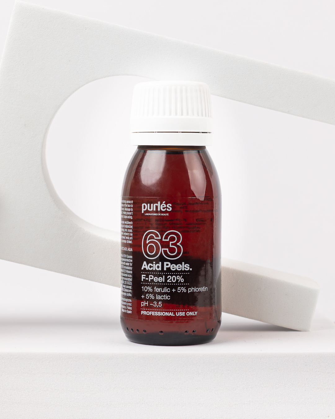 Na zdjęciu reklama PURLES F-Peel Purles PR