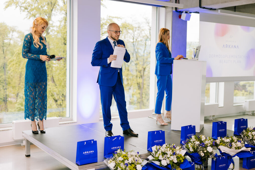 Prezes firmy arkana cosmetics