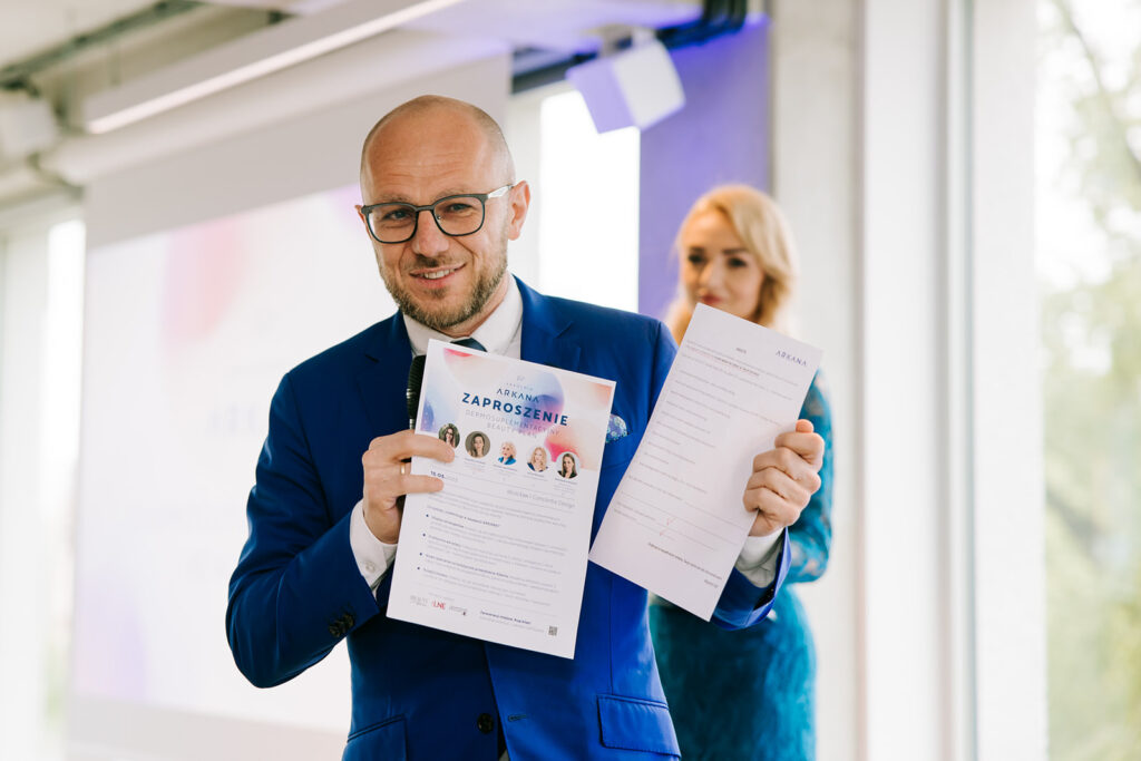 Prezes firmy arkana cosmetics