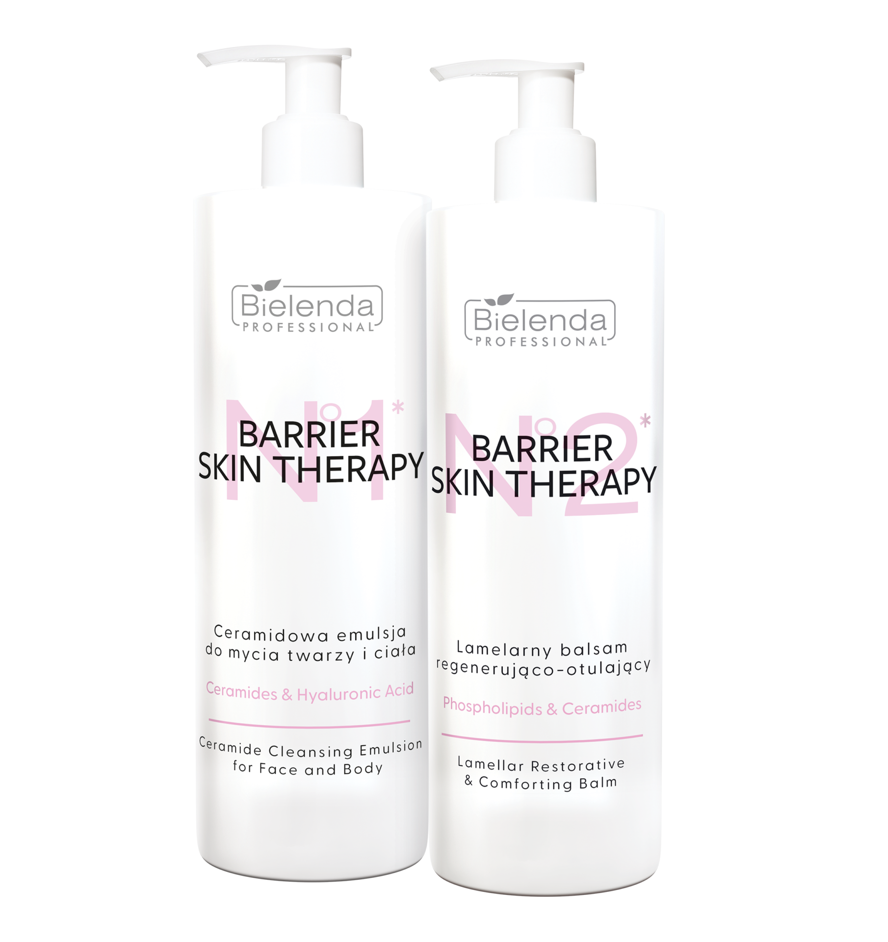 Reklama produktu: Nowe kosmetyki w linii BIELENDA PROFESSIONAL Barrier Skin Therapy