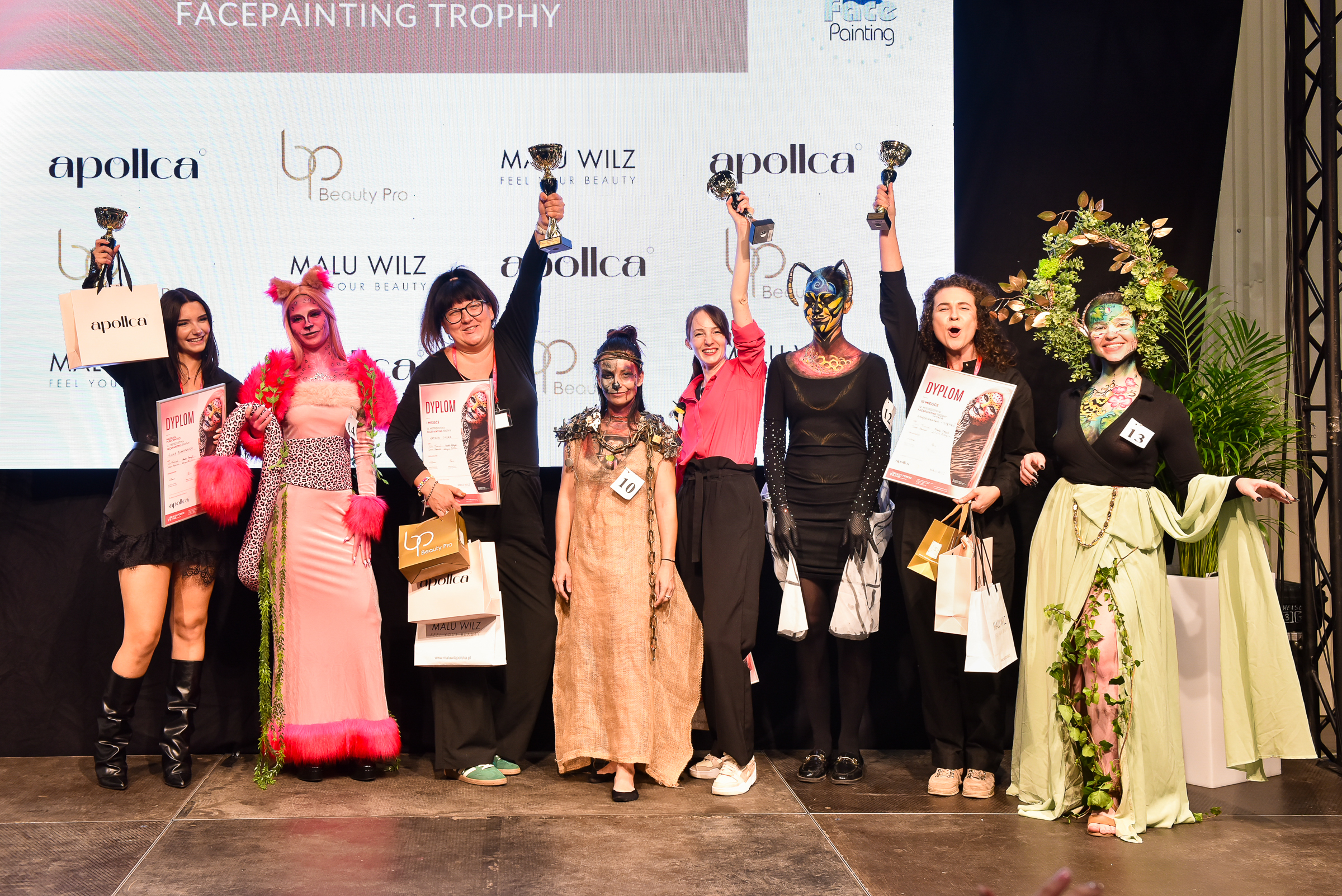 Dzika natura, kunszt detalu i eksplozja barw. Za nami 14. edycja mistrzostw Facepainting Trophy